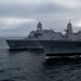 USNS Henry J. Kaiser replenishes USS Makin Island, USS San Diego