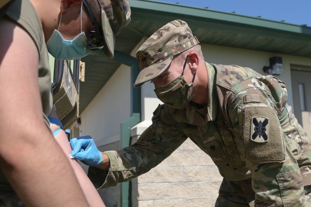 Charlie and Delta Company, 1st Battalion, 173rd Infantry Regiment Annual Training