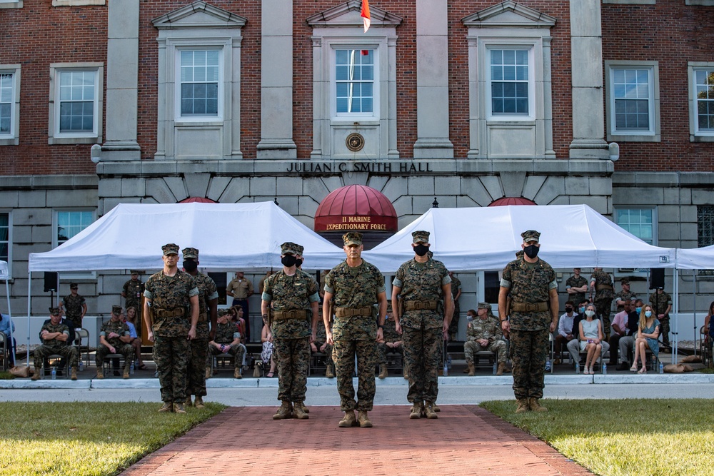 2d Marine Division Change of Command