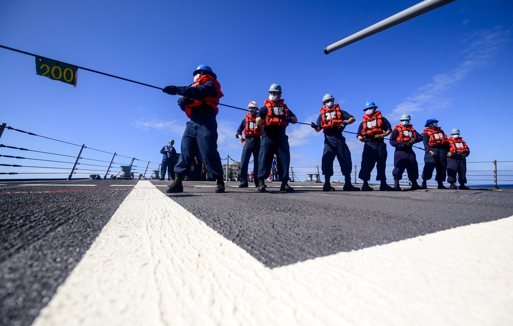 USS Chung-Hoon Replenishment-at-Sea