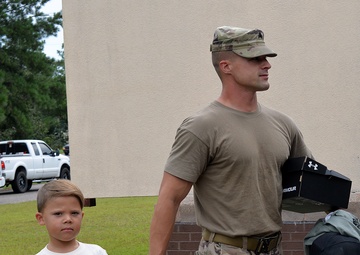 NC Guard Soldiers Welcomed Home From Middle East Deployment
