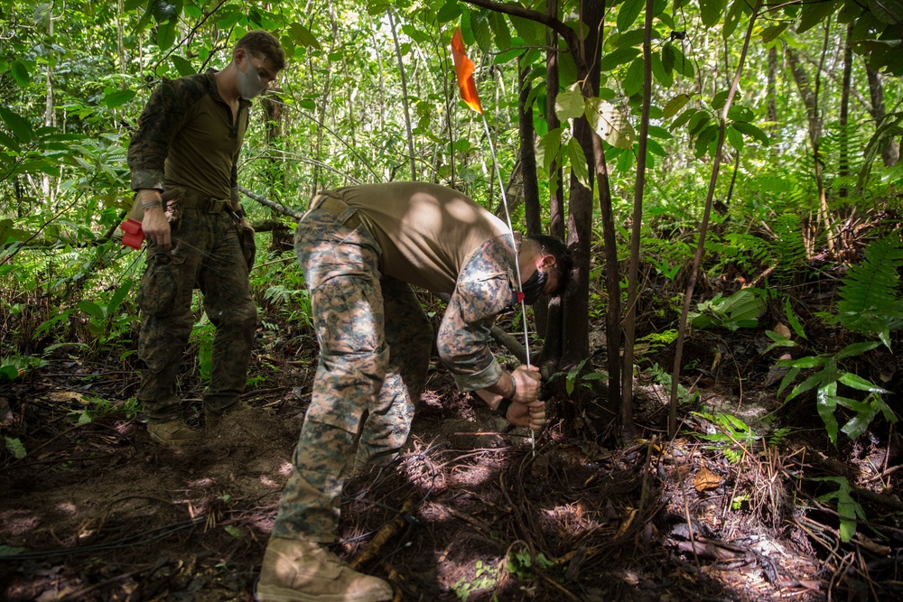 TF KM20 EOD technicians x-ray UXO