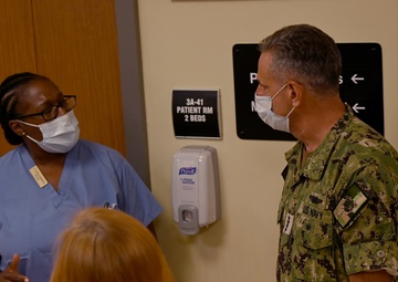 NMRTC Sigonella Hosts Admiral Burke, U.S. Naval Forces Europe-Africa