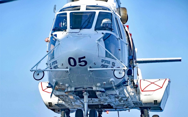 USNS Richard E. Byrd (T-AKE 4) Conducts an Underway Replenishment with USNS John Ericsson (T-AO 194)