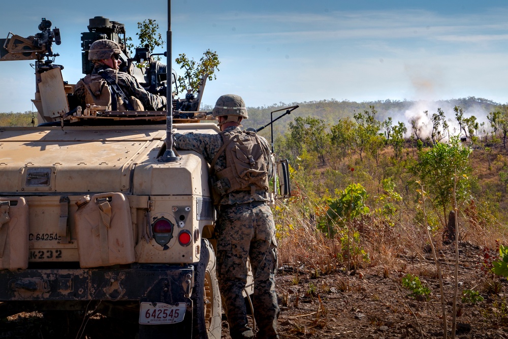 Marines train for rapid combined arms assault