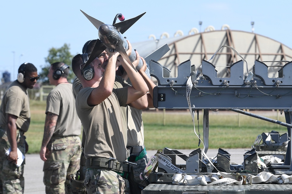 31st AMXS conducts integrated combat training