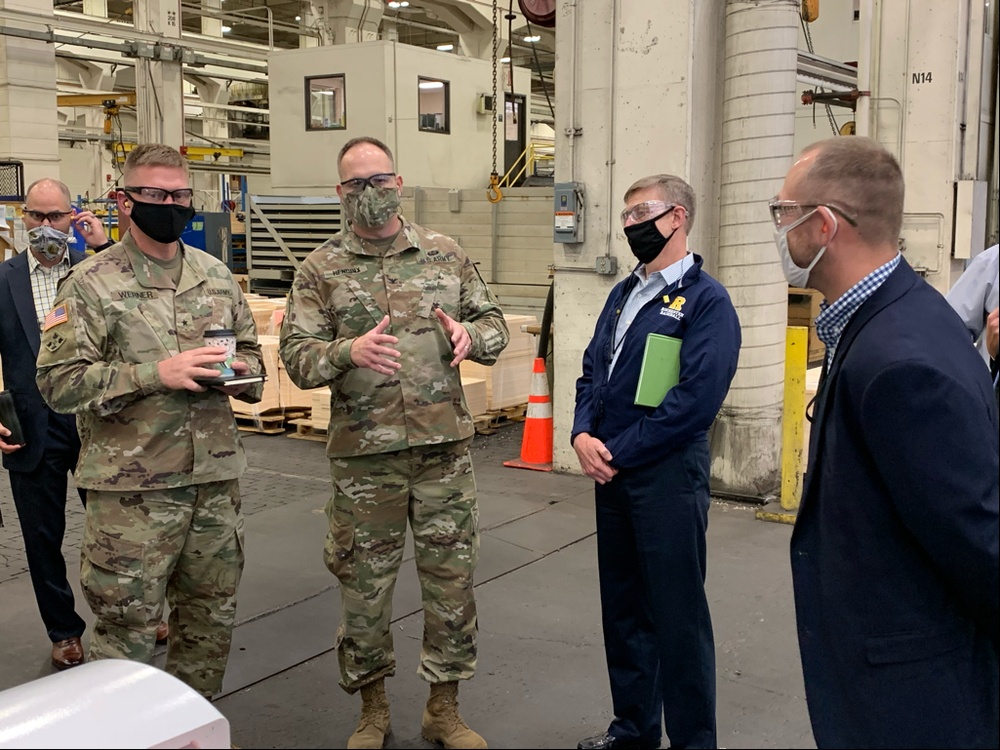 TACOM CG visits Rock Island Arsenal