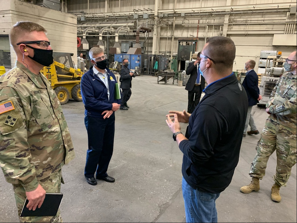 TACOM CG visits Rock Island Arsenal 3