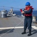 USS Mustin Conducts Replenishment-at-Sea