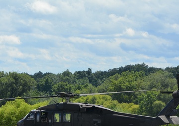 Pennsylvania Helicopter Aquatic Rescue Team saves two motorists from drowning during Tropical Storm Isaias response