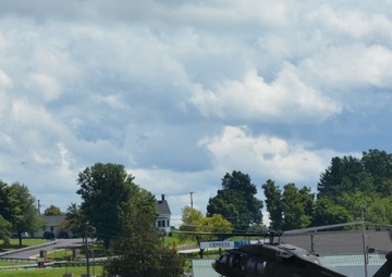 Pennsylvania Helicopter Aquatic Rescue Team saves two motorists from drowning during Tropical Storm Isaias response