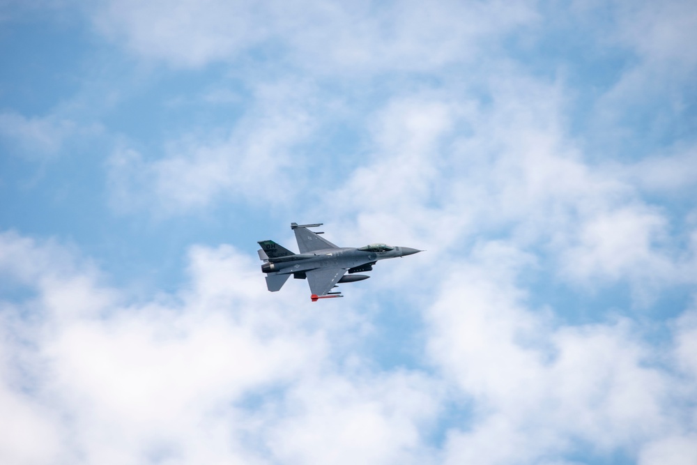 180th Fighter Wing Conducts Training Flights