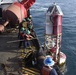 Coast Guard Cutter Joshua Appleby crew conducts maintenance on buoys near Port Everglades