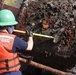 Coast Guard Cutter Joshua Appleby crew conducts maintenance on buoys near Port Everglades