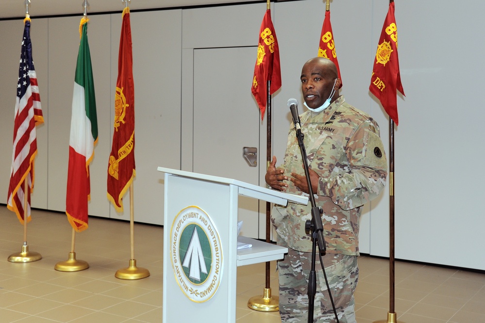 839th Transportation Battalion Change of Responsibility Ceremony