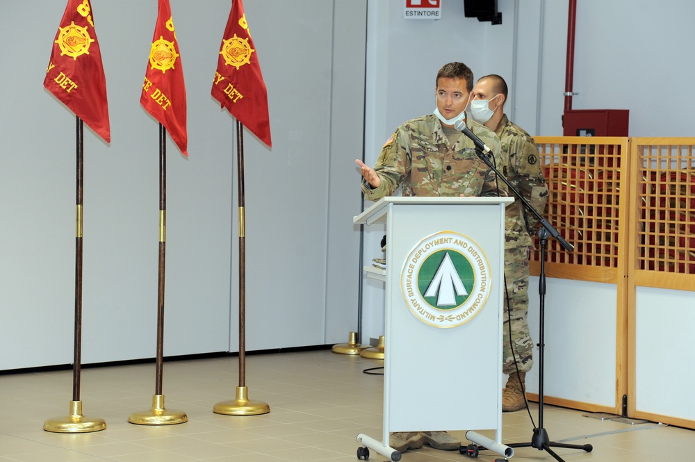 839th Transportation Battalion Change of Responsibility Ceremony