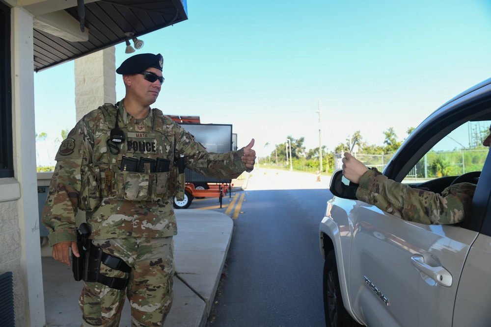 Tyndall AFB reopens Sabre Gate