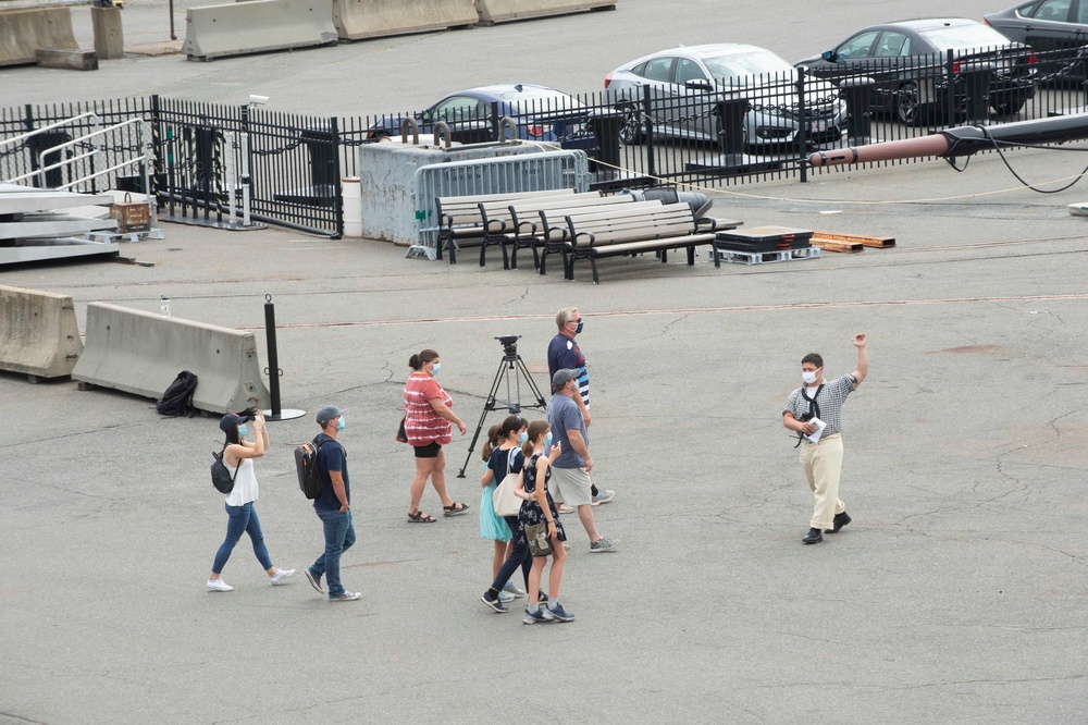 USS Constitution reopens to the public after five months of being closed