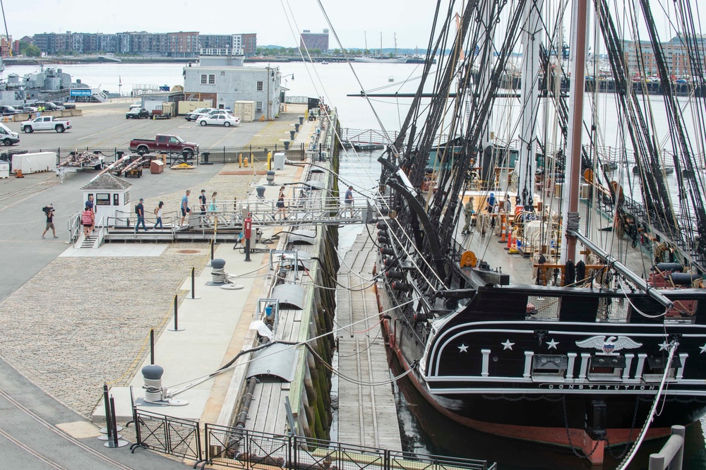 USS Constitution reopens to the public after five months of being closed