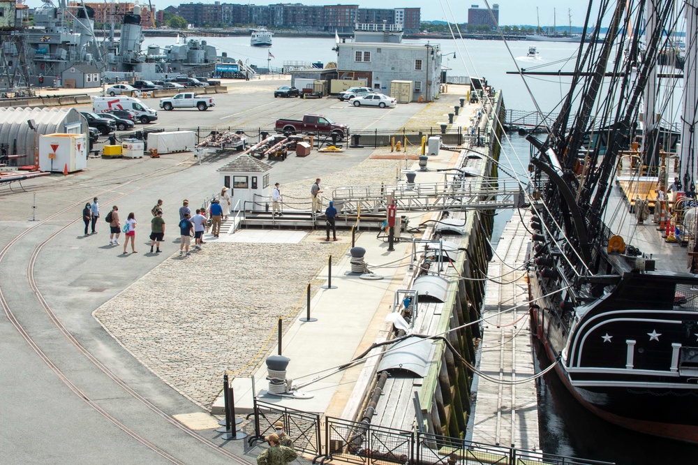 USS Constitution reopens to the public after five months of being closed