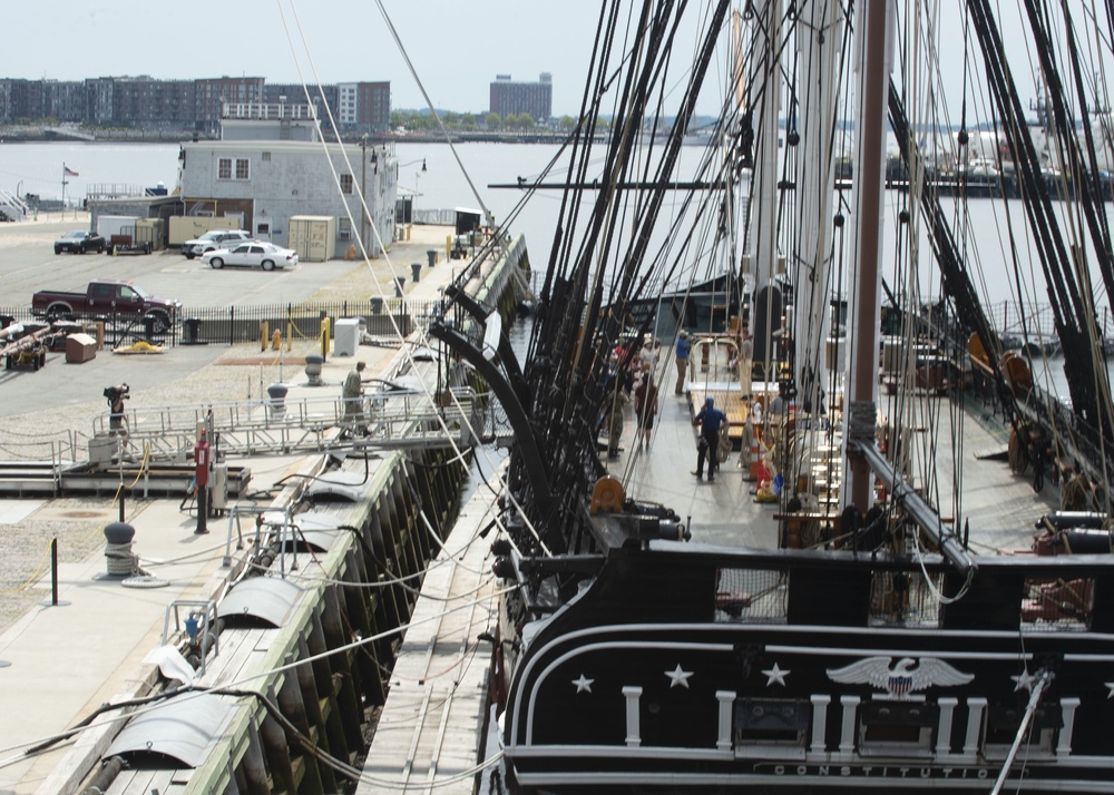 USS Constitution reopens to the public after five months of being closed
