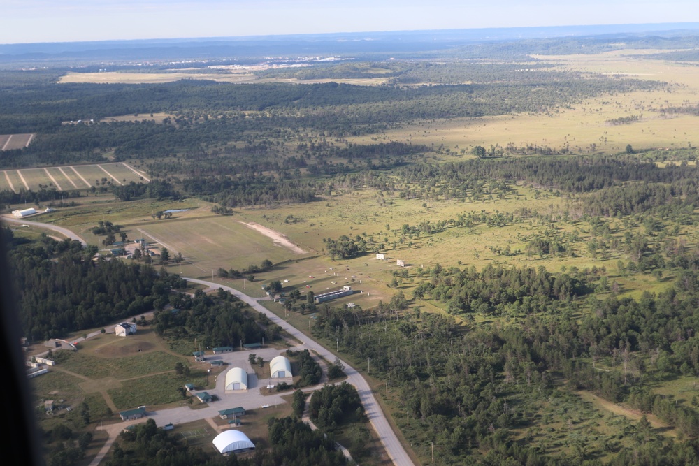 Aerial Views of Fort McCoy Training Areas, Part I