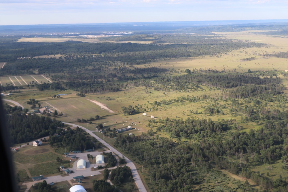 Aerial Views of Fort McCoy Training Areas, Part I