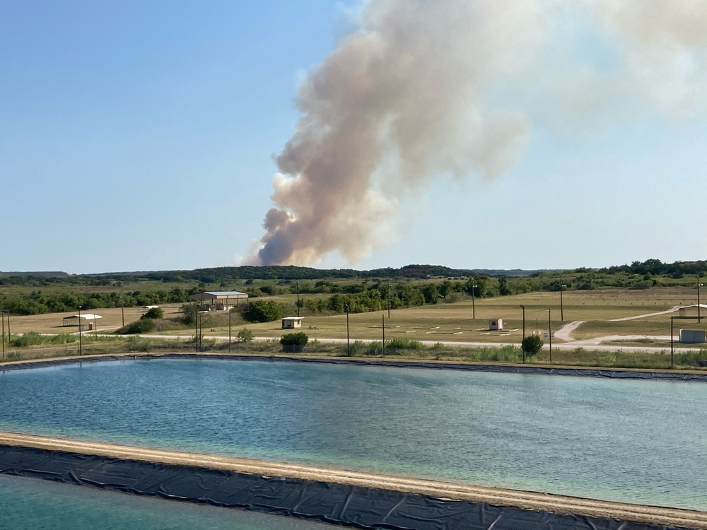 28th ECAB extinguishes brush fires