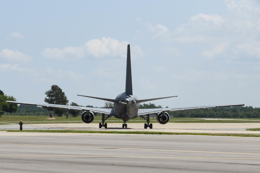 KC-46A Pegasus Relocated Ahead of Isaias