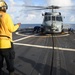 USS PHILLIPPINE SEA (CG 58) UNDERWAY FLIGHT OPS