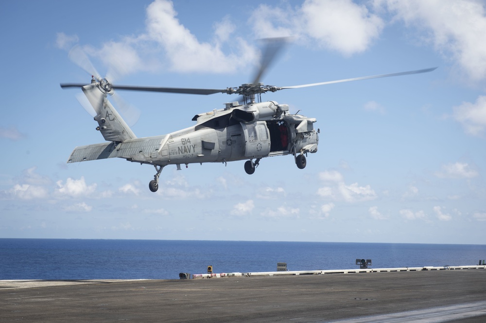 Ike Supports Naval Operations in the Atlantic Ocean