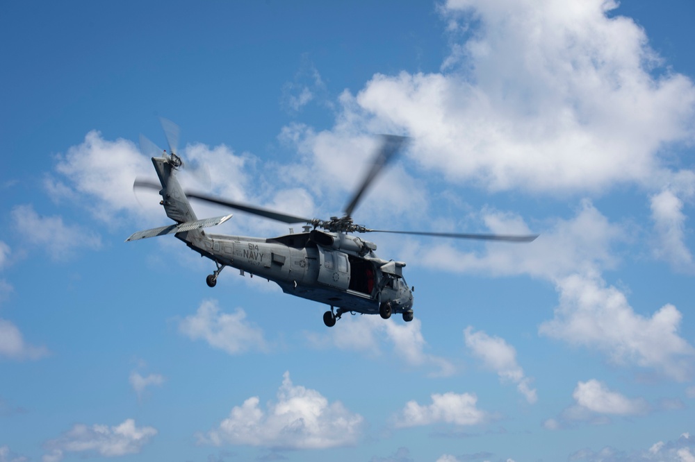 Ike Supports Naval Operations in the Atlantic Ocean