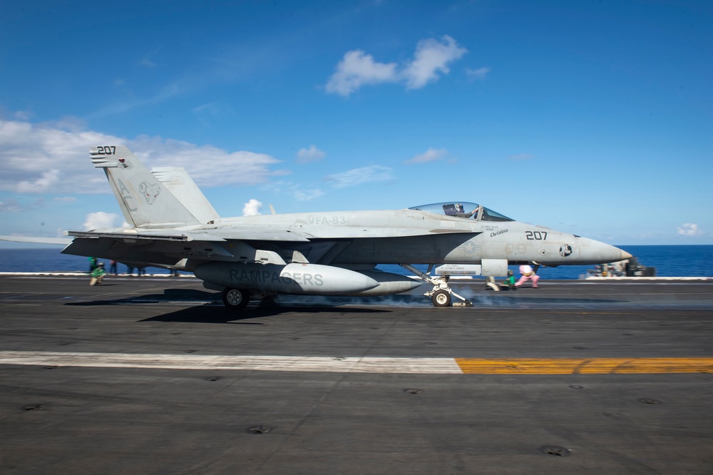 Ike Supports Naval Operations in the Atlantic Ocean