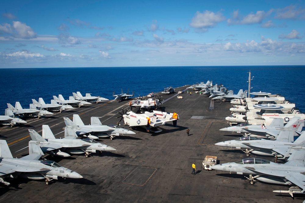 Ike Supports Naval Operations in the Atlantic Ocean