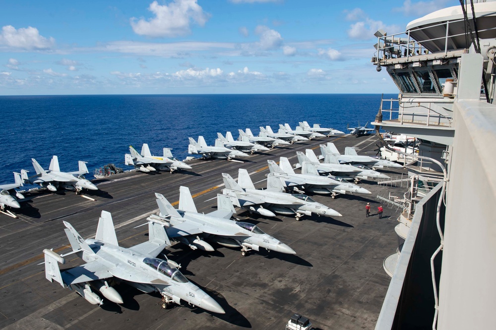 Ike Supports Naval Operations in the Atlantic Ocean