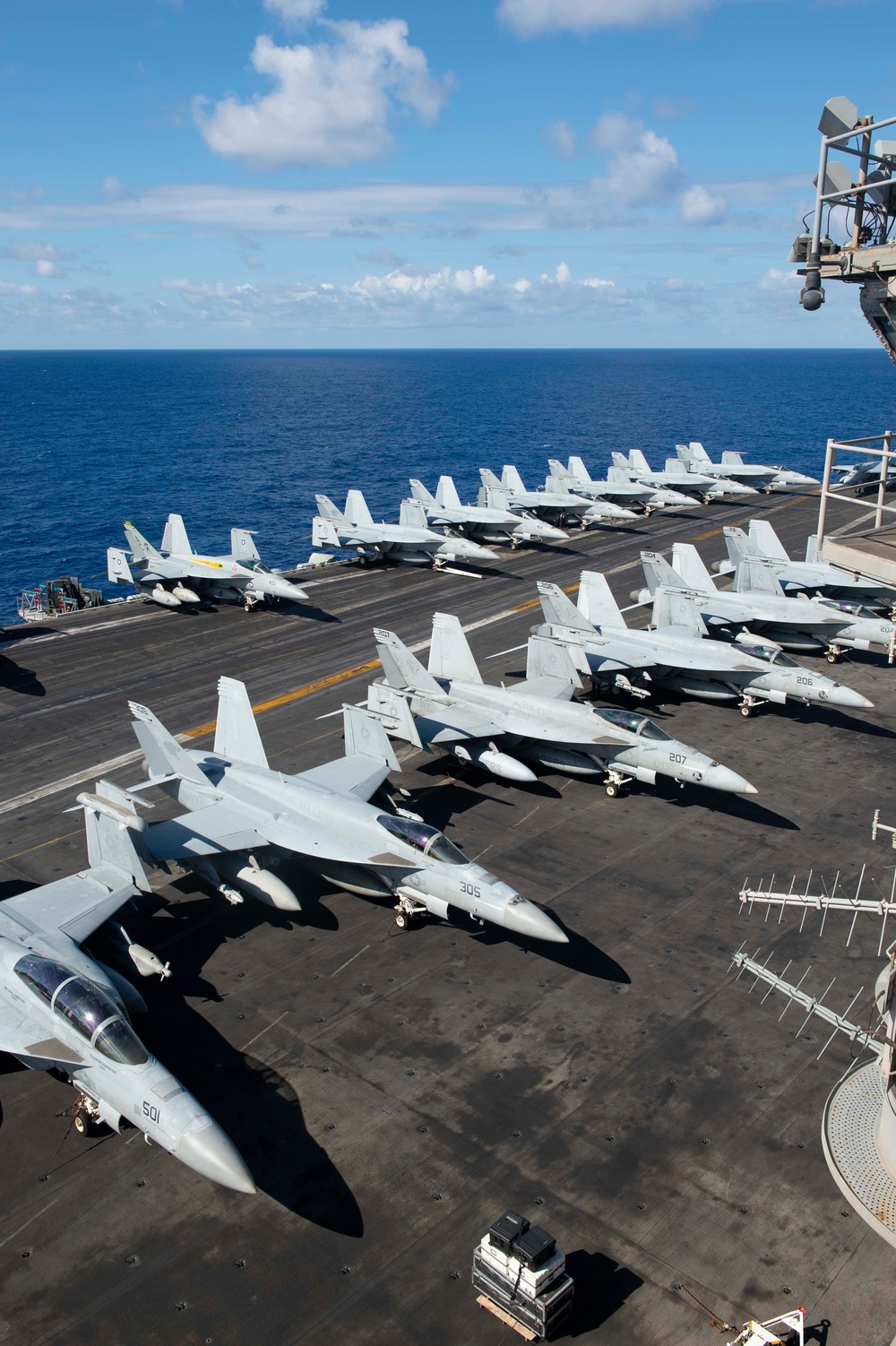 Ike Supports Naval Operations in the Atlantic Ocean