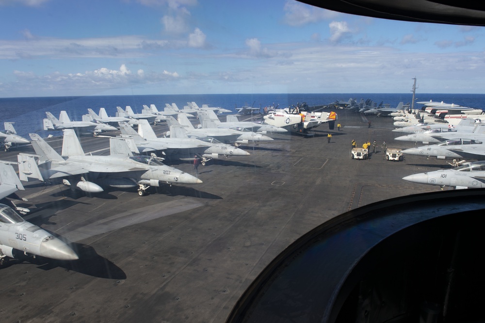 Ike Supports Naval Operations in the Atlantic Ocean