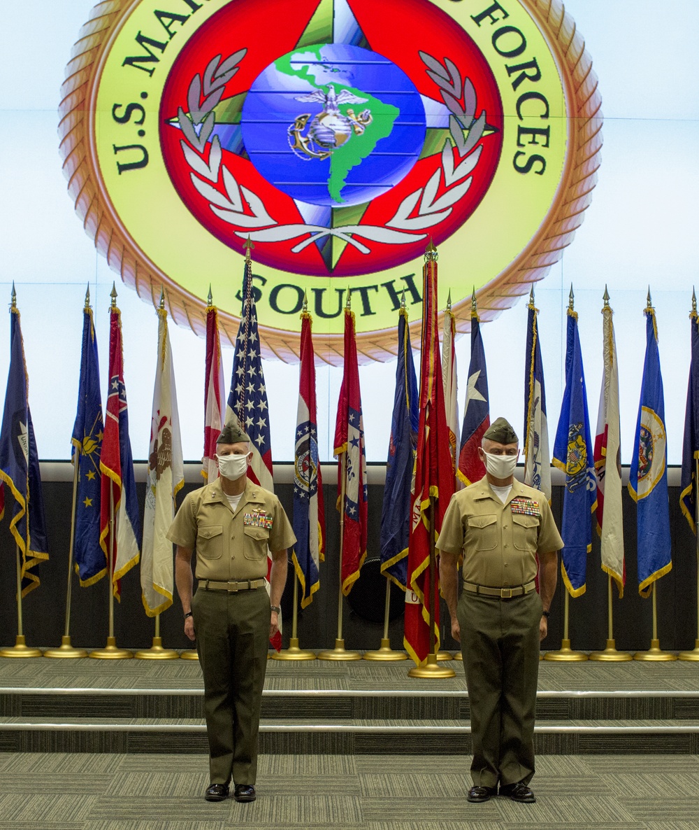 US Marine Corps Forces South welcomes new commander