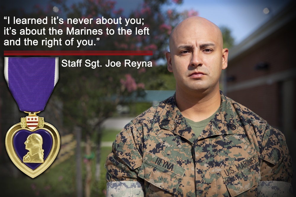 Purple Heart Day: Staff Sgt. Joe Reyna