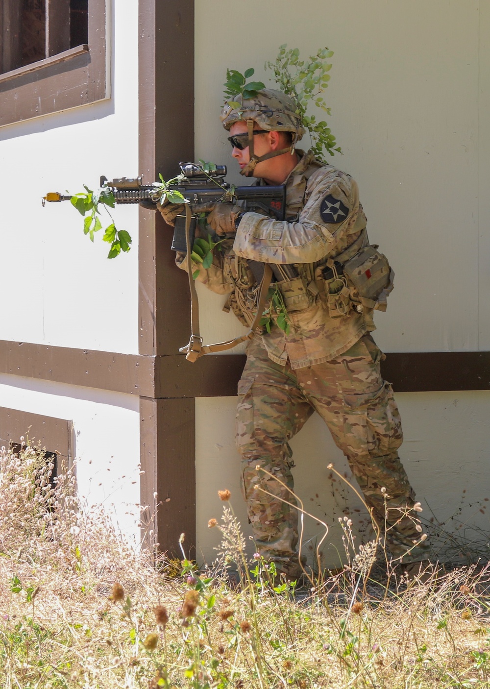 Soldiers conduct Situational Training Exercise