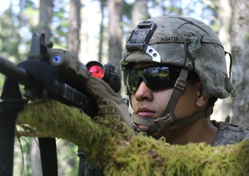 Soldiers conduct Situational Training Exercise