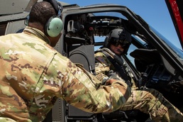 Veteran Cal Guard helicopter pilot flies into retirement