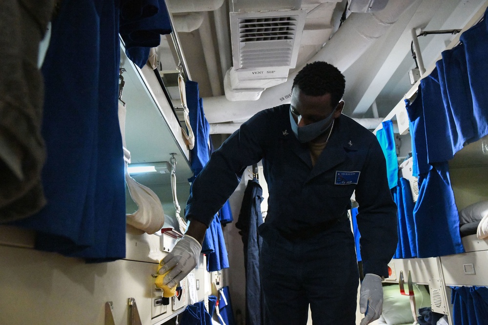 Ship-Wide Berthing Cleaners