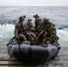 15th MEU recon Marines launch from USS Somerset