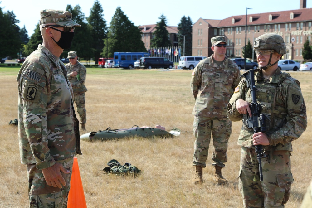 SGT Hunter Roth, I Corps Best Warrior