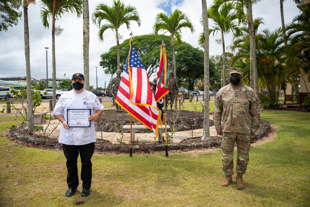 25th Infantry Division Quarterly Volunteer Awards Ceremony: August 2020