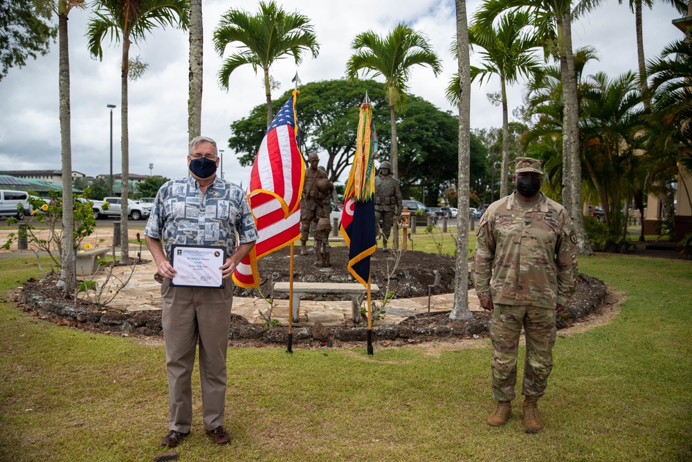 25th Infantry Division Quarterly Volunteer Awards Ceremony: August 2020