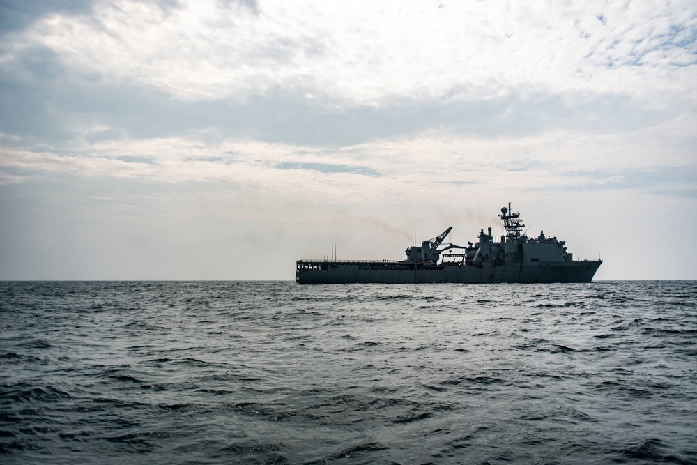 USS Germantown (LSD 42) Conducts RHIB Operations