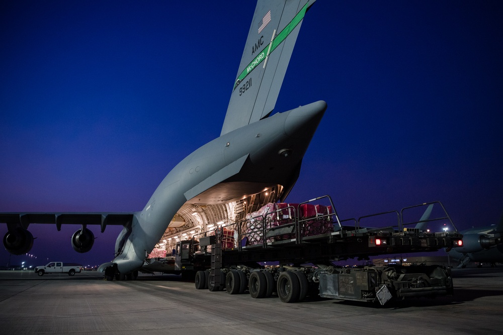 U.S. delivers humanitarian aid to Lebanon