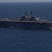 USS Makin Island partcipates in a straits transit drill.